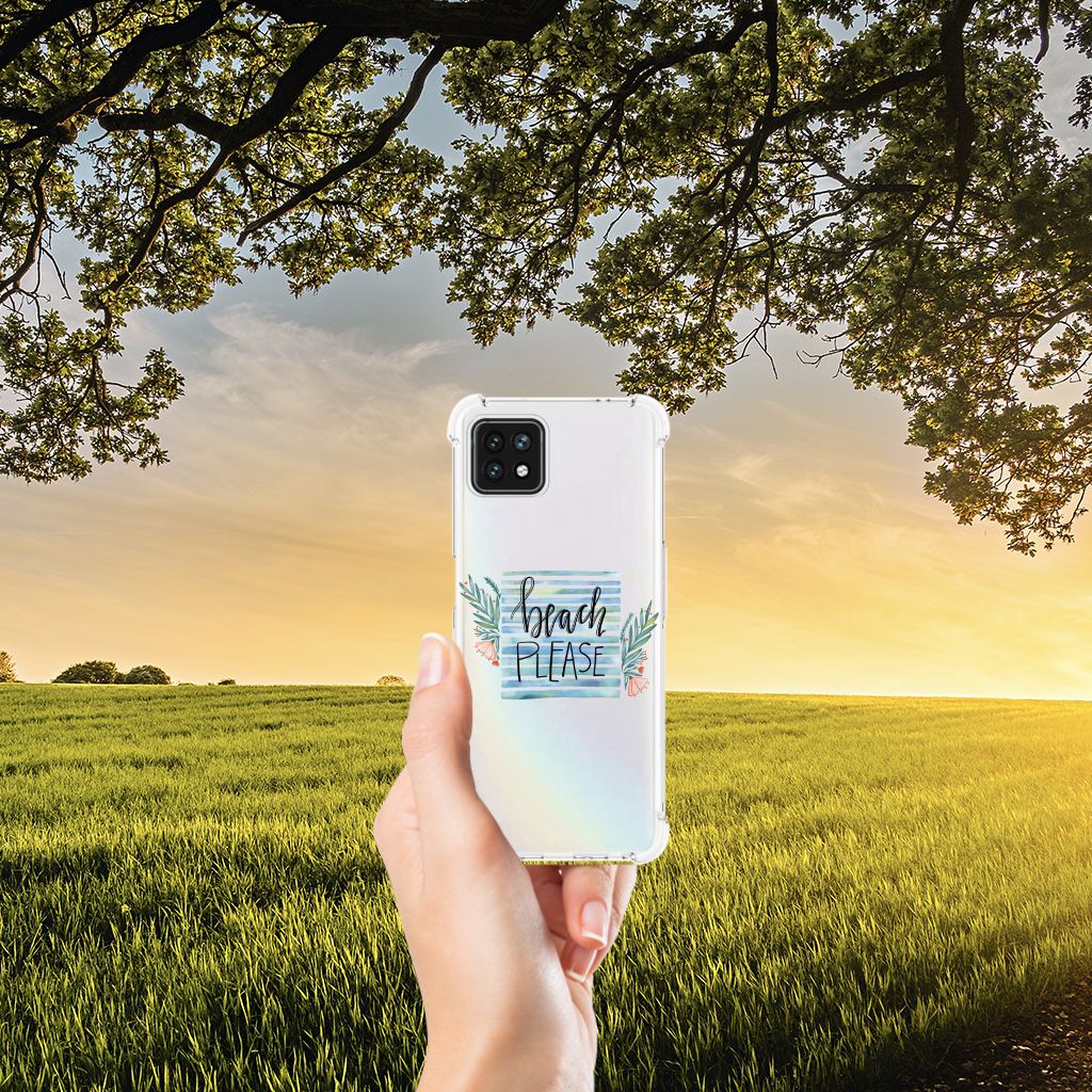 OPPO A53 5G | A73 5G Stevig Bumper Hoesje Boho Beach B2C Telecom