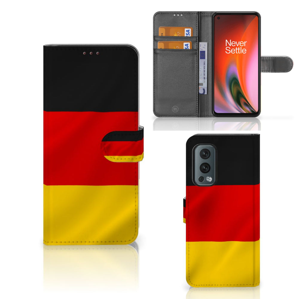 OnePlus Nord 2 5G Bookstyle Case Duitsland