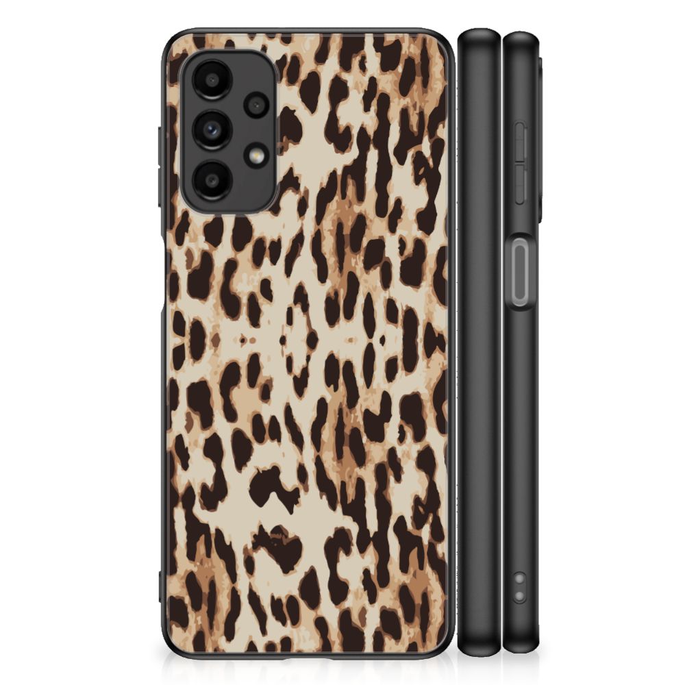 Samsung Galaxy A13 4G Dierenprint Telefoonhoesje Leopard B2C Telecom