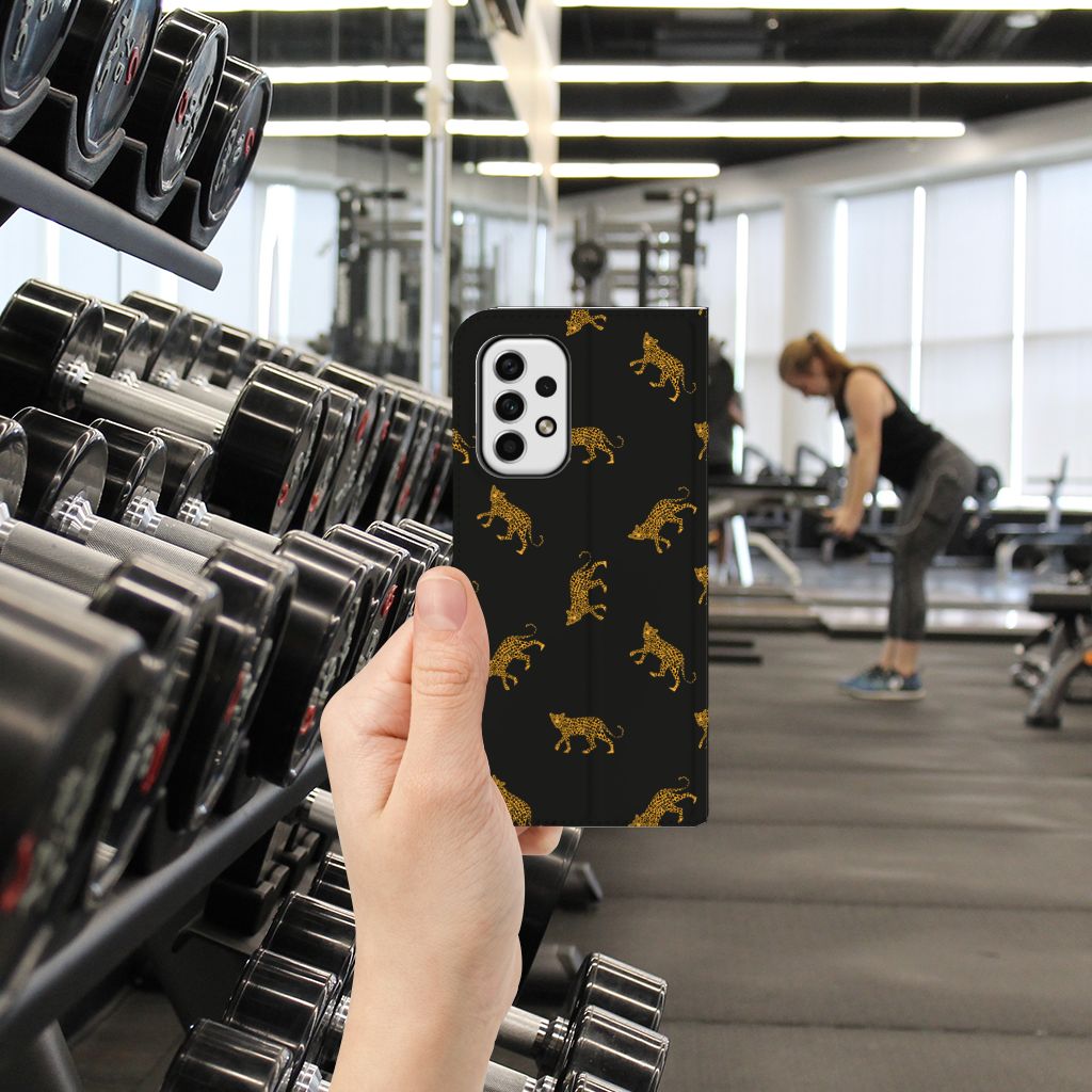 Hoesje maken voor Samsung Galaxy A23 Leopards - B2C Telecom