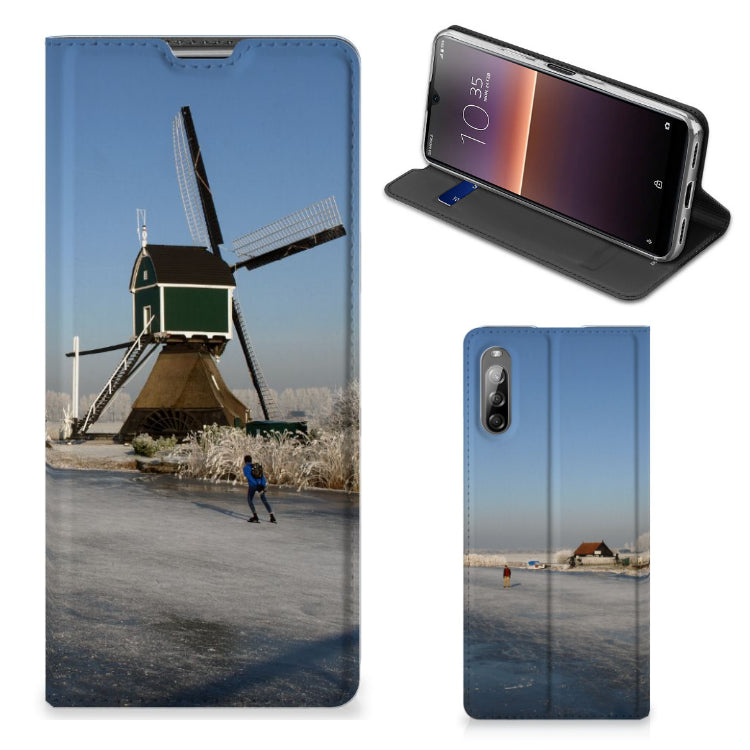 Sony Xperia L4 Book Cover Schaatsers
