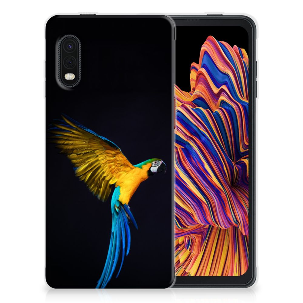 Samsung Xcover Pro TPU Hoesje Papegaai B2C Telecom
