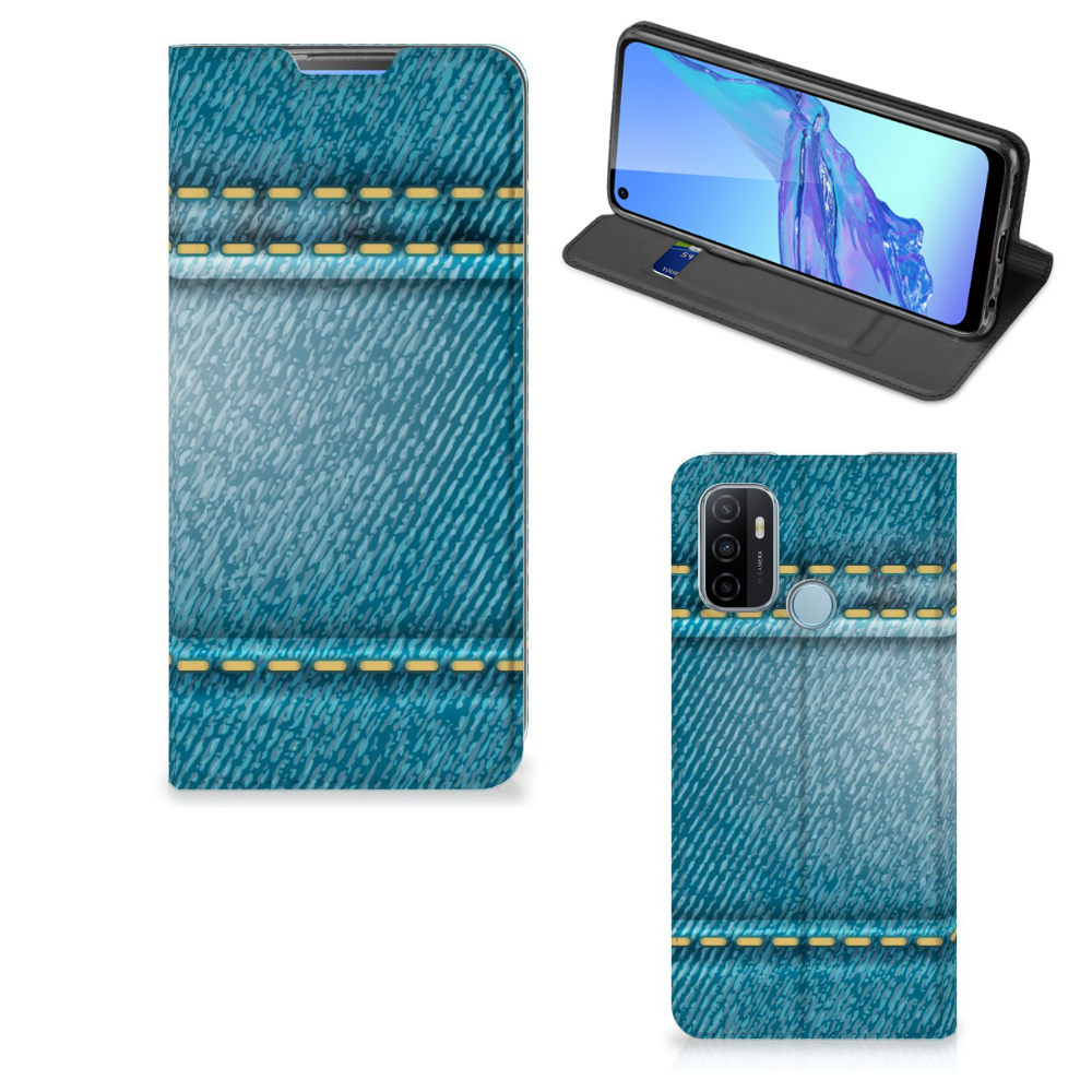 OPPO A53 | A53s Hippe Standcase Jeans - B2C Telecom