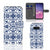 Samsung Galaxy S10e Hoesje Flower Blue