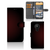 Nokia 5.3 Telefoon Hoesje Geruit Rood met ruimte voor 3 pasjes en minimalistisch design.