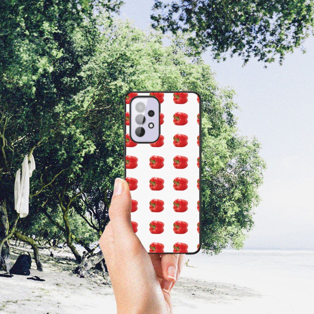 Samsung Galaxy A33 5G Back Cover Hoesje Paprika Red B2C Telecom