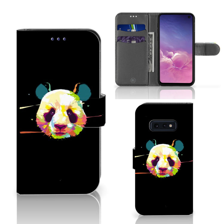 Samsung Galaxy S10e Leuk Hoesje Panda Color