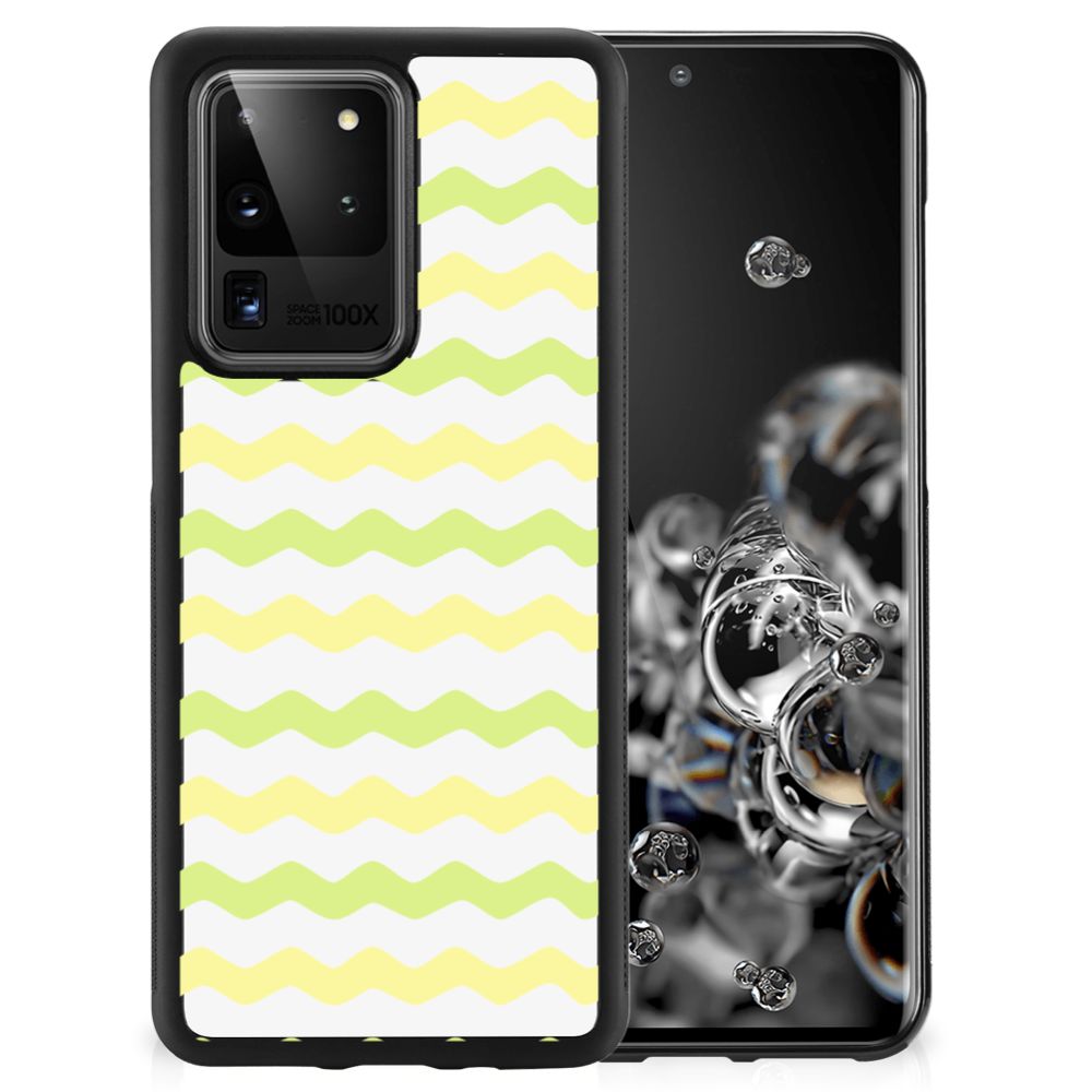 Samsung Galaxy S20 Ultra Bumper Case Waves Yellow B2C Telecom