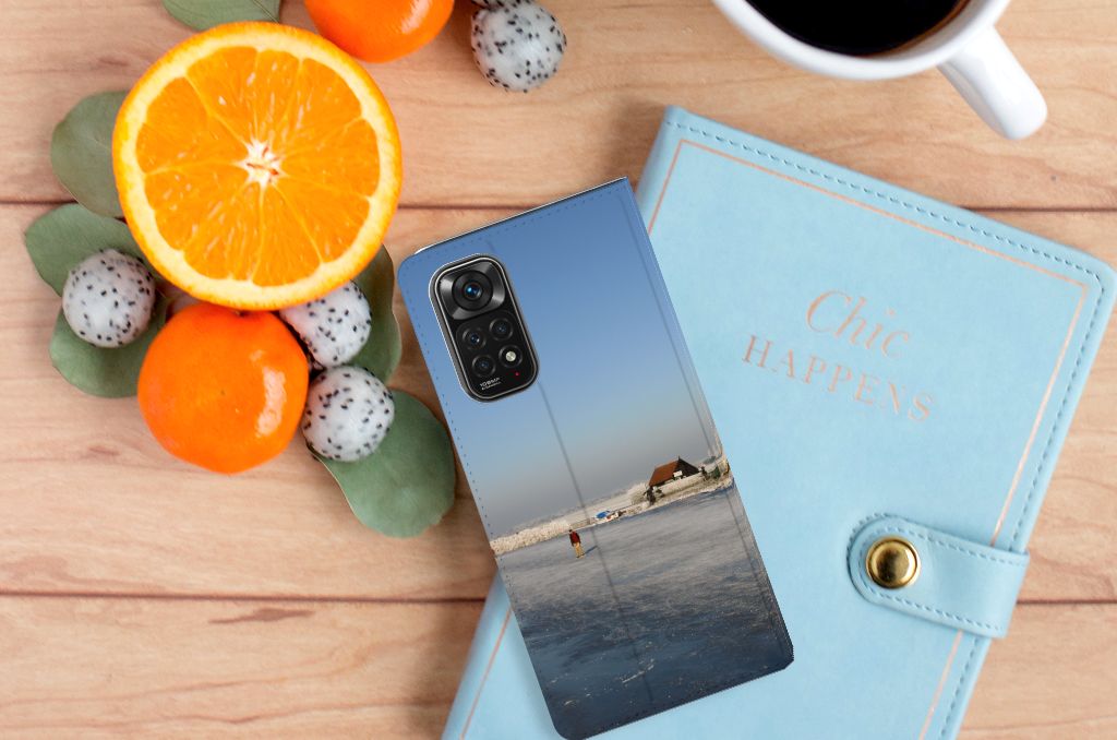 Xiaomi Redmi Note 11/11S Book Cover Schaatsers - B2C Telecom