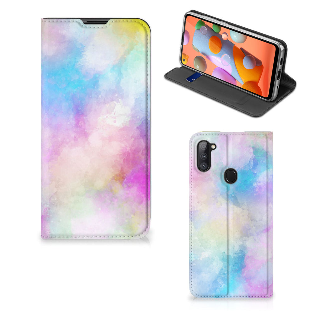 Bookcase Samsung Galaxy M11 | A11 Watercolor Light
