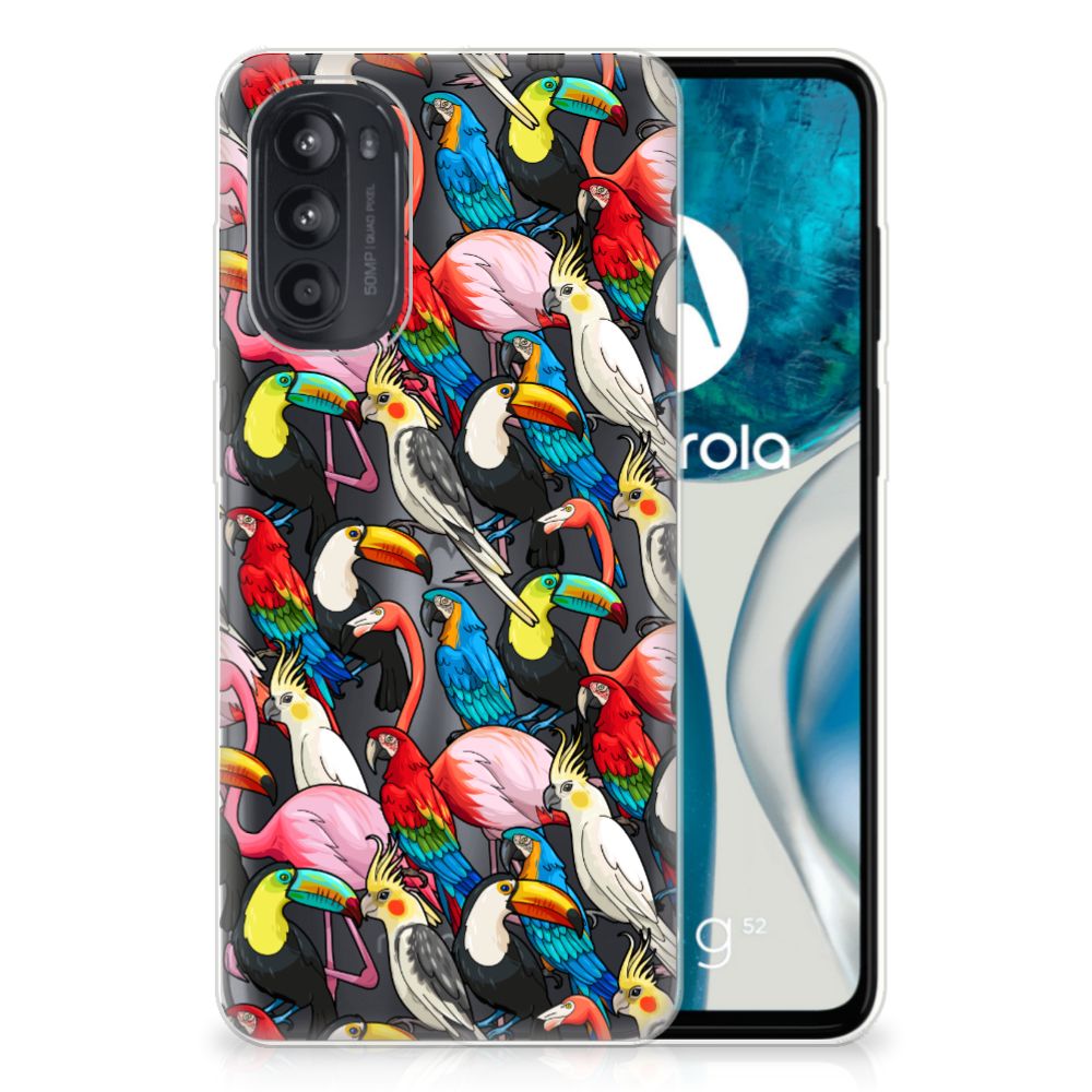 Motorola Moto G52/G82 TPU Hoesje Birds B2C Telecom