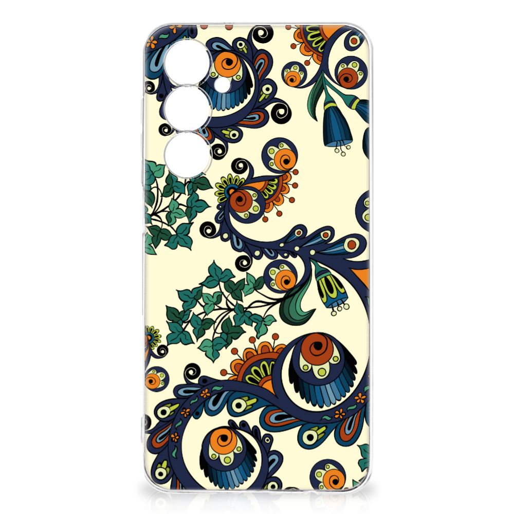 Siliconen Hoesje Samsung Galaxy A54 5G Barok Flower B2C Telecom