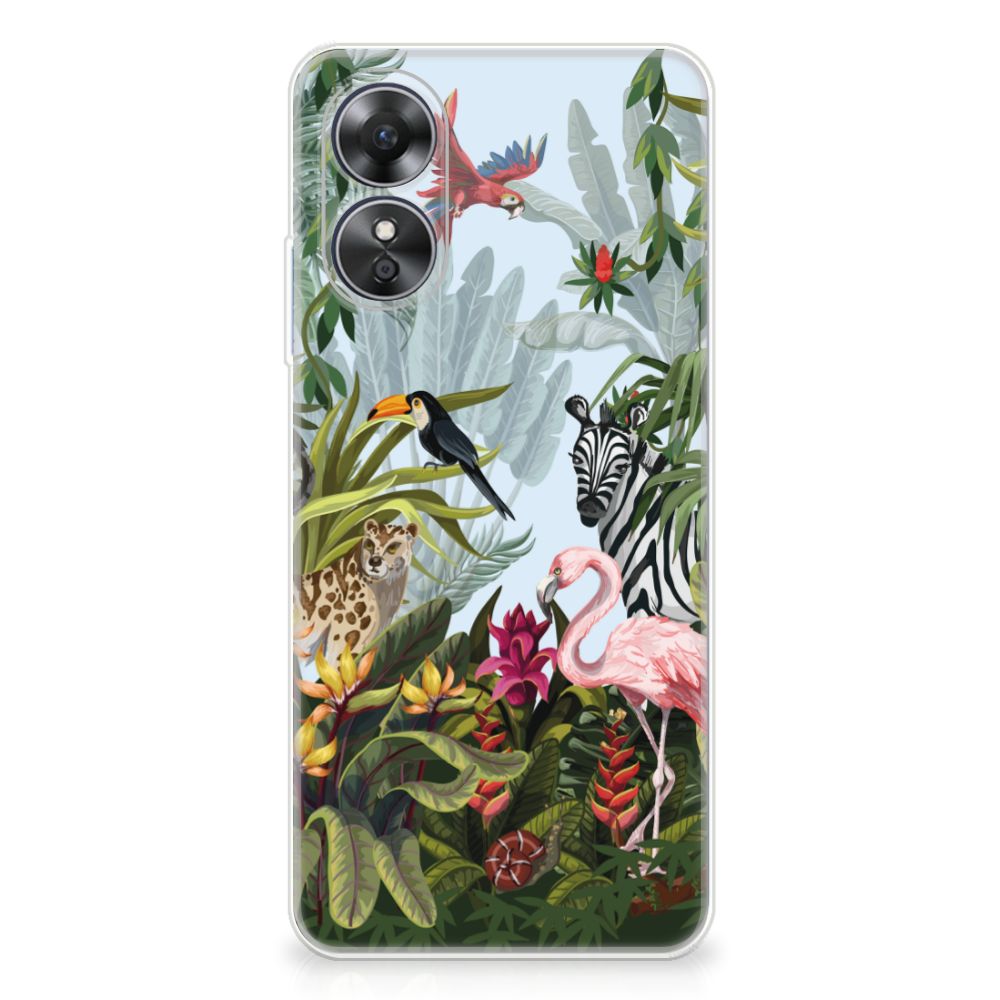 TPU Hoesje voor OPPO A17 Jungle