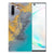 Samsung Galaxy Note 10 TPU Siliconen Hoesje Marble Blue Gold
