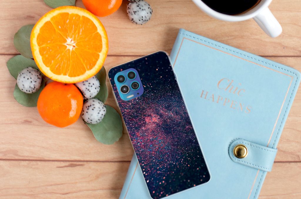 Motorola Moto G100 TPU Hoesje Stars