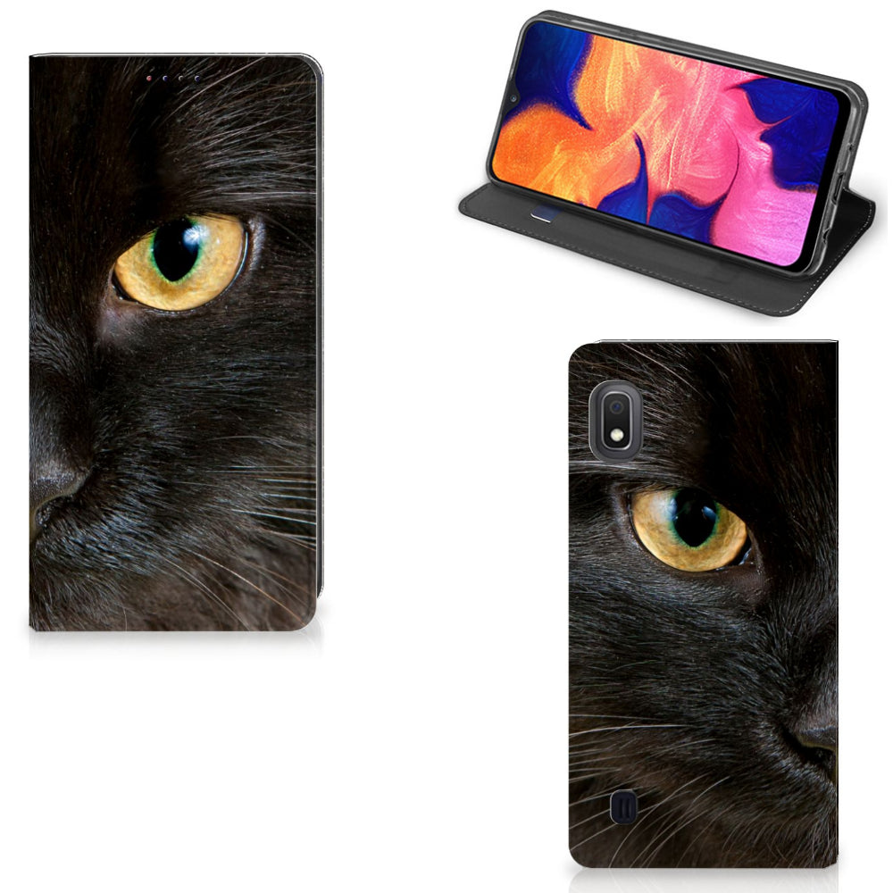 Samsung Galaxy A10 Hoesje maken Zwarte Kat