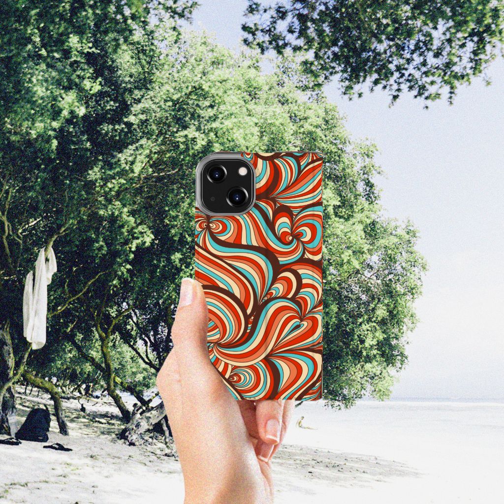 iPhone 14 Bookcase Retro