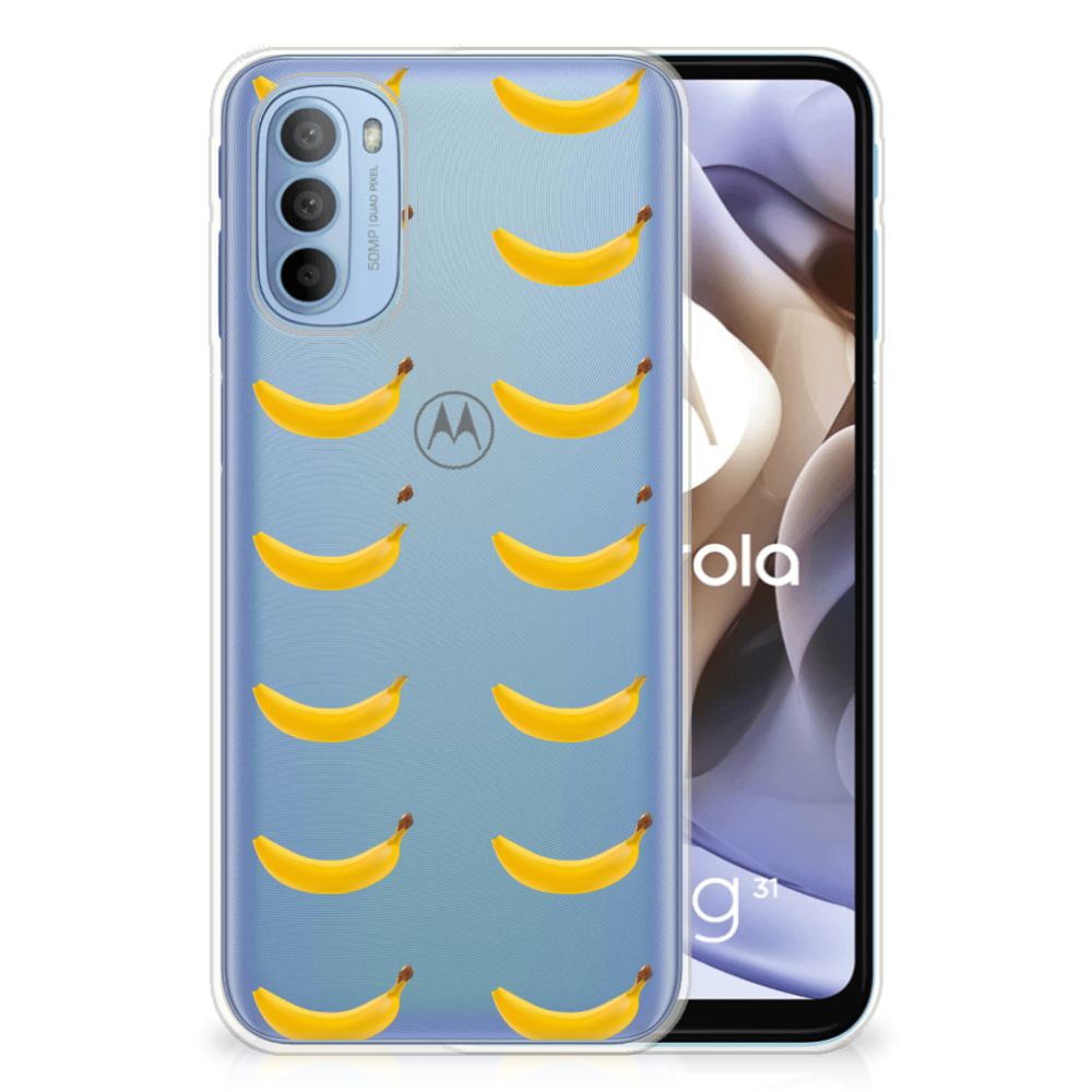 Motorola Moto G31 | G41 Siliconen Case Banana B2C Telecom
