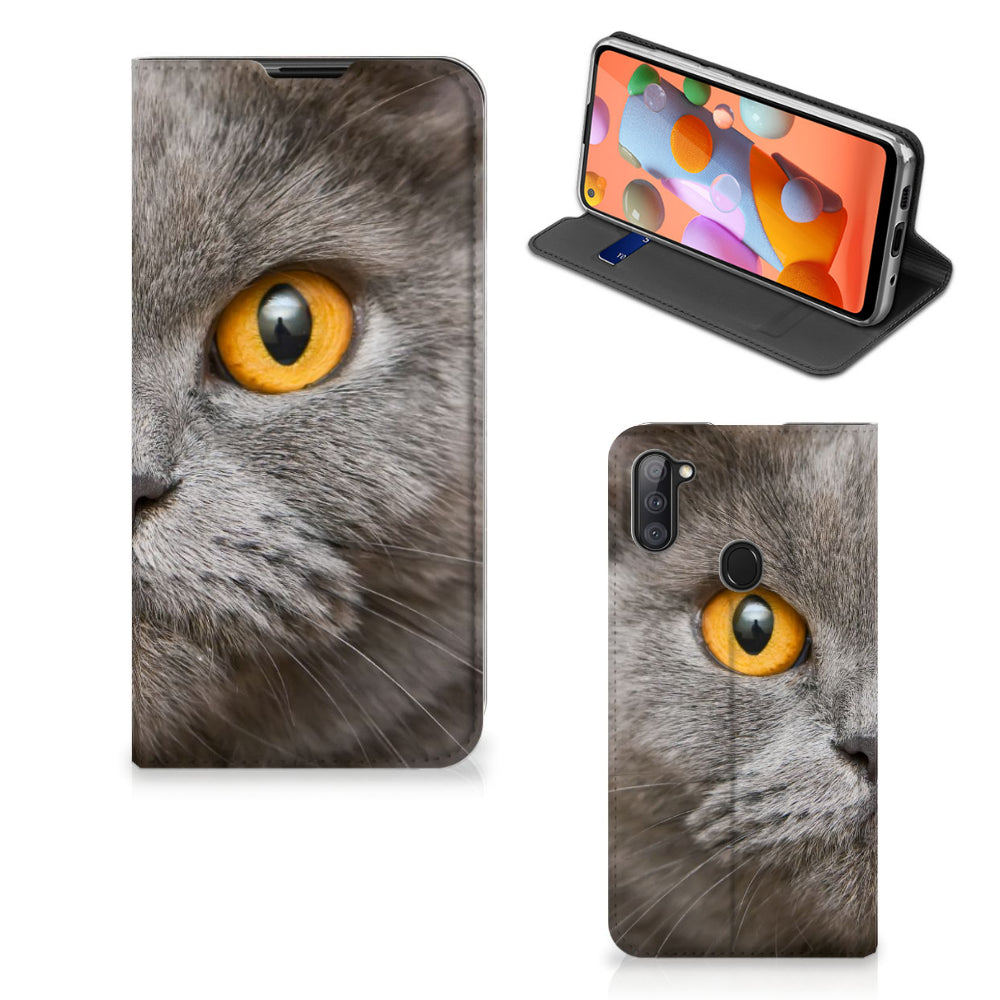 Hoesje maken Samsung Galaxy M11 | A11 Britse Korthaar