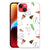 iPhone 14 Plus Siliconen Case IJsjes met kleurrijke ijsjes en tekstwolkjes, perfect voor een zomers gevoel đĻ.