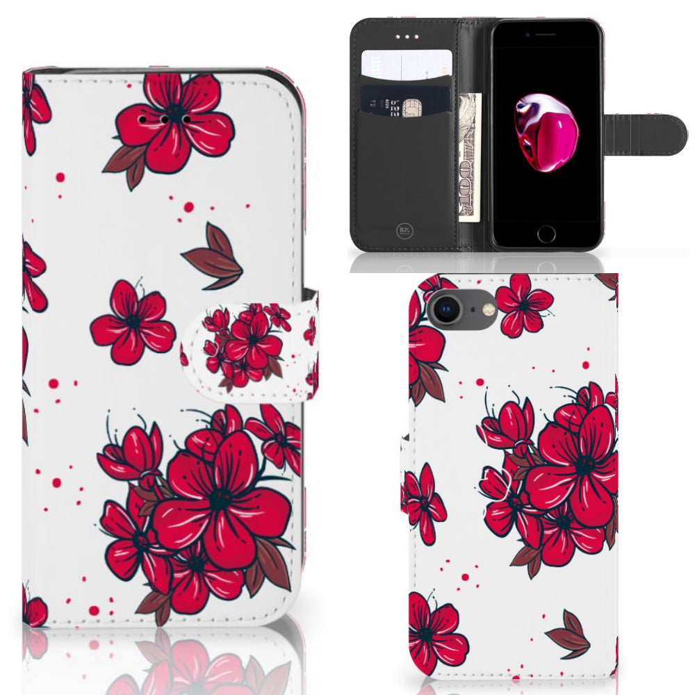 iPhone 7 | 8 | SE (2020) | SE (2022) Hoesje Blossom Red