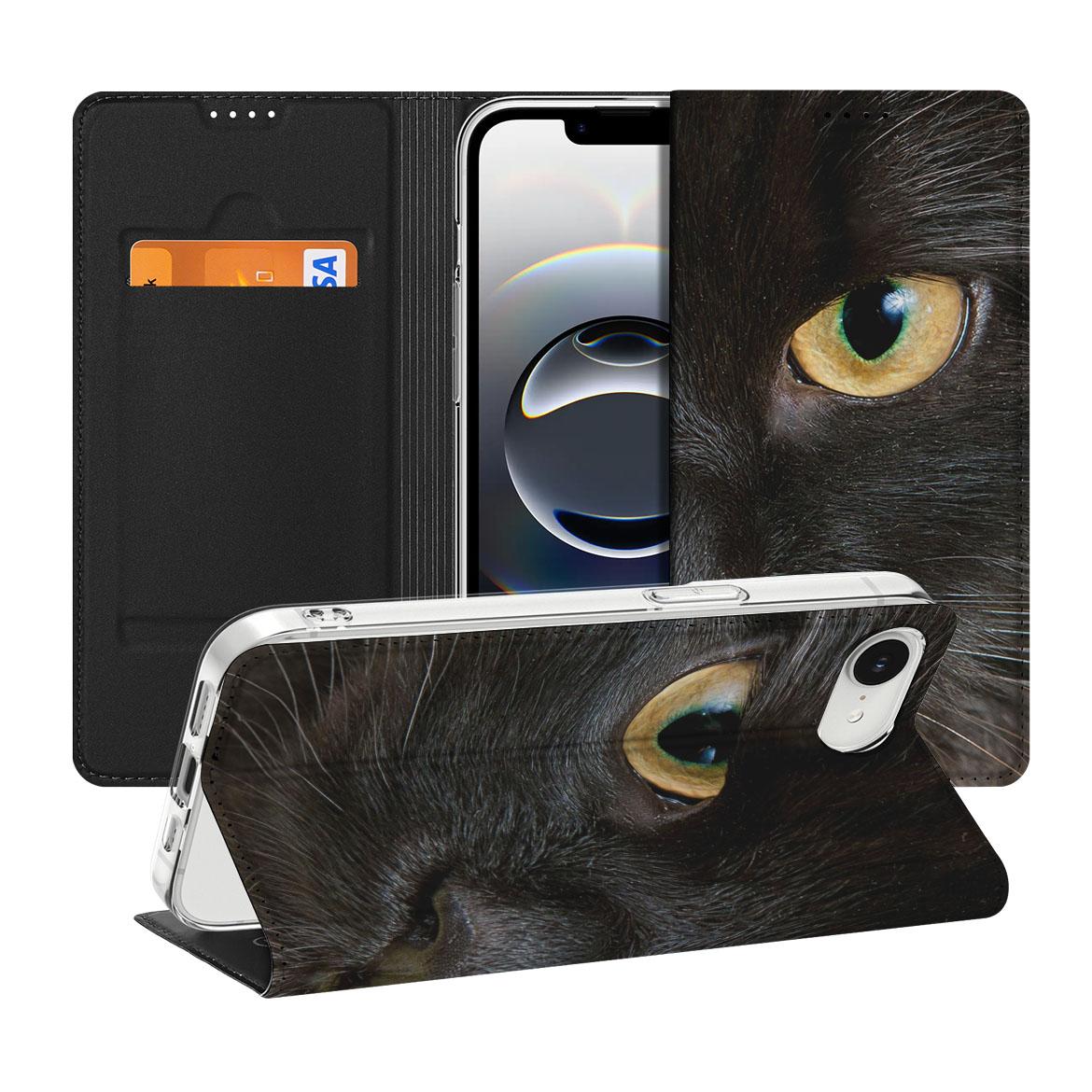 Apple iPhone 16e Hoesje maken Zwarte Kat - Zwarte Kat design - Afbeelding 1