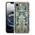 Apple iPhone 16e Hoesje - Beige Flowers TPU Antishock, met een elegant bloemenpatroon, biedt stijl en bescherming.