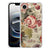 Apple iPhone 16e Hoesje - Bloemen TPU Antishock met elegante bloemenprint en transparante randen.