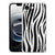 Apple iPhone 16e Hoesje - Zebra TPU Antishock met zwart-wit dierenprint voor extra bescherming.