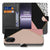 OnePlus Nord CE 5 Book Case & Portemonnee Hoesje Abstracte Zwart Roze Met Pasjes voorzijde