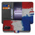 OnePlus Nord CE 5 Nederlandse Vlag Met Pasjes Hoesje Book Case voorkant zijkant