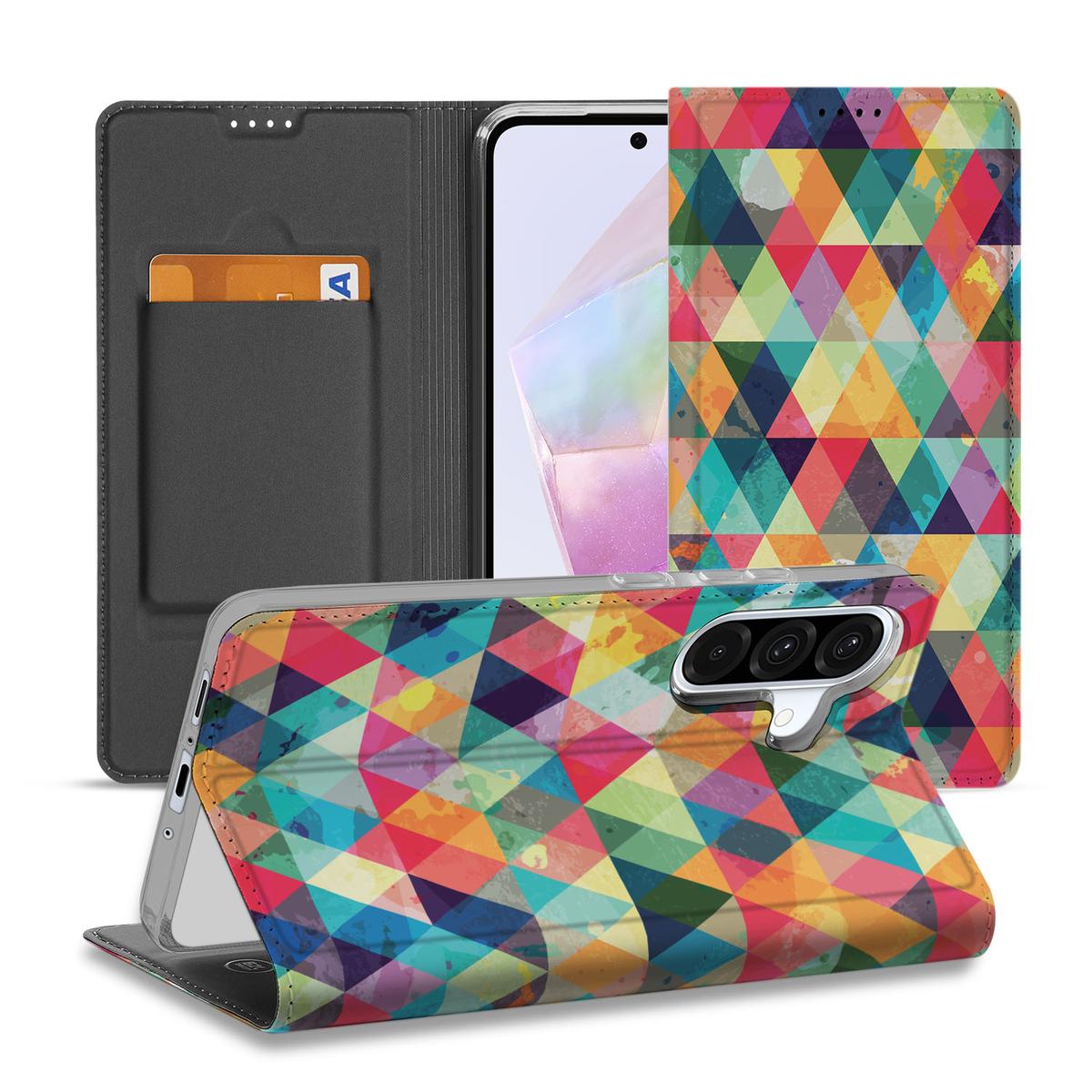 Samsung Galaxy A56 A36 Hoesje Geruit positie 1