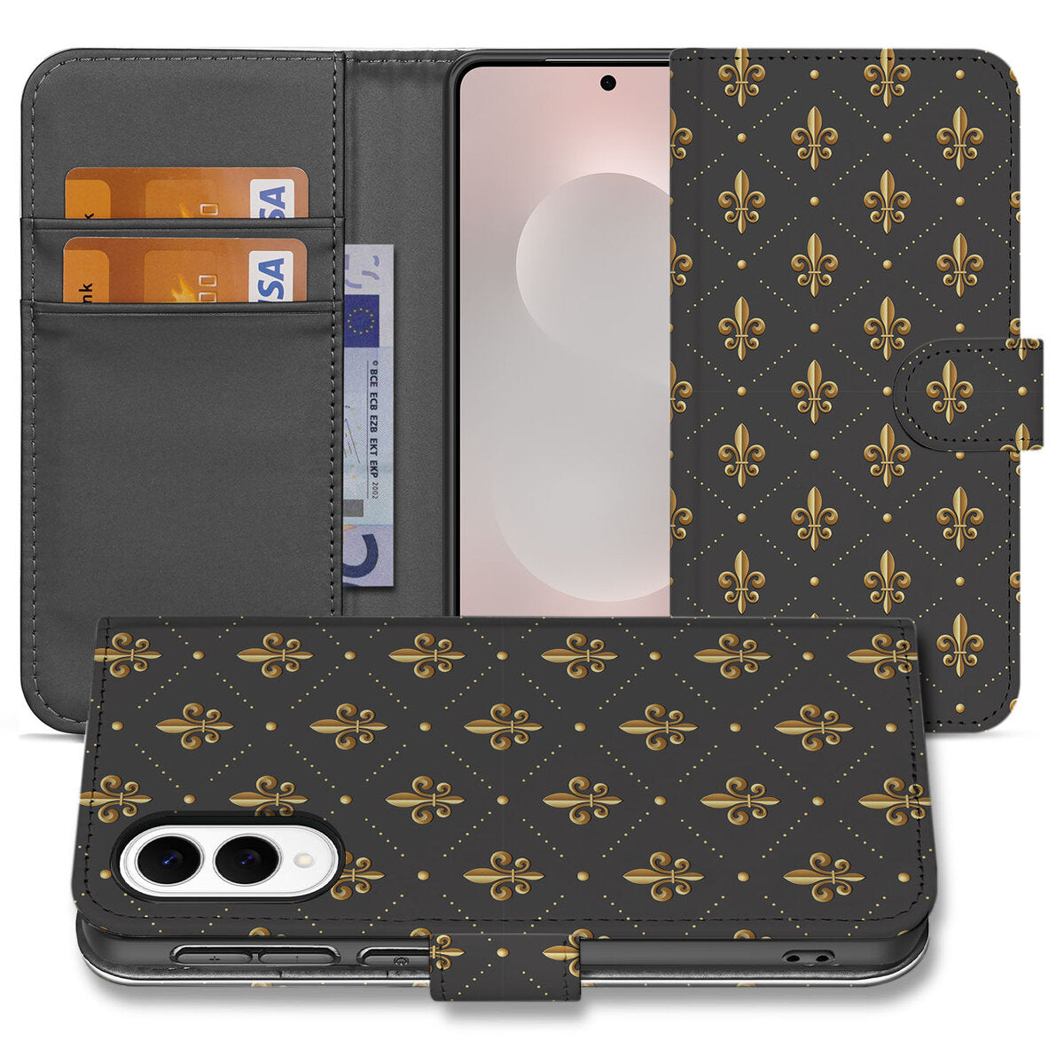 Samsung Galaxy S25 Edge Telefoon Hoesje Franse Lelie