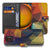 Polygon Kleur Samsung Galaxy Xcover 7 Pro Book Case Portemonnee Hoesje Met 3 Pasjesvakken design polygon voorkant