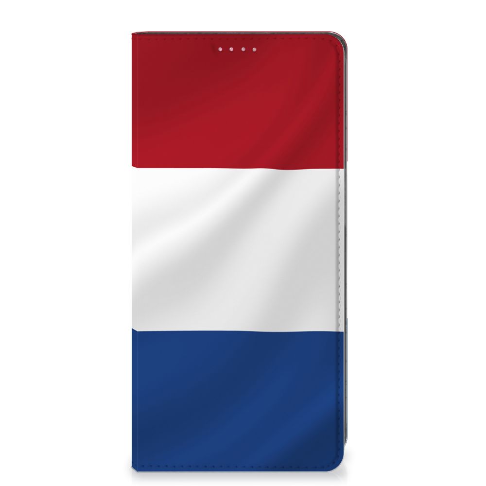 OPPO A54 5G | A74 5G | A93 5G Standcase Nederlandse Vlag - B2C Telecom