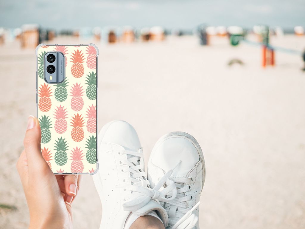 Nokia X30 Beschermhoes Ananas B2C Telecom