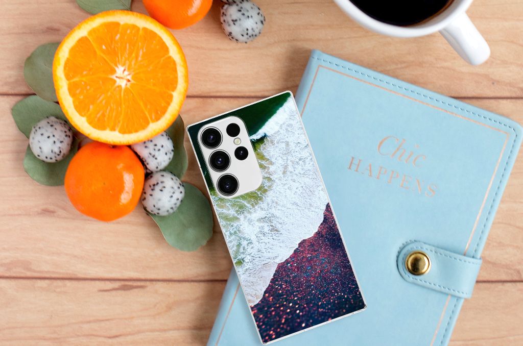 Samsung Galaxy S23 Ultra TPU Hoesje Sea in Space B2C Telecom