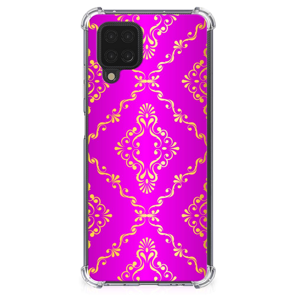 Anti Shock Case Samsung Galaxy A12 Barok Roze - B2C Telecom