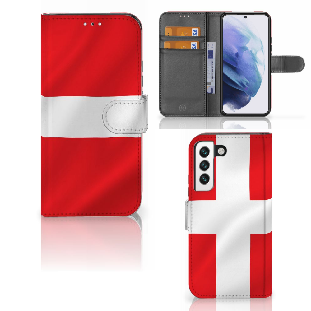 Samsung Galaxy S22 Bookstyle Case Denemarken