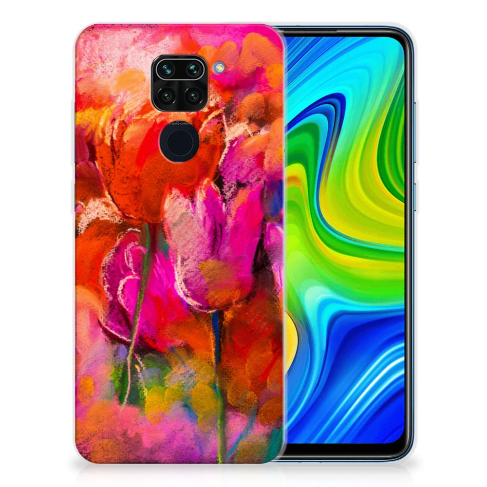 Hoesje maken Xiaomi Redmi Note9 Tulips B2C Telecom