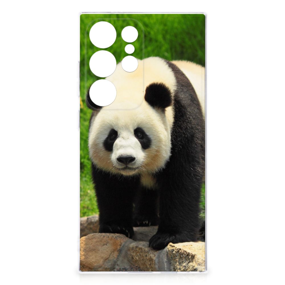 Samsung Galaxy S24 Ultra TPU Hoesje Panda