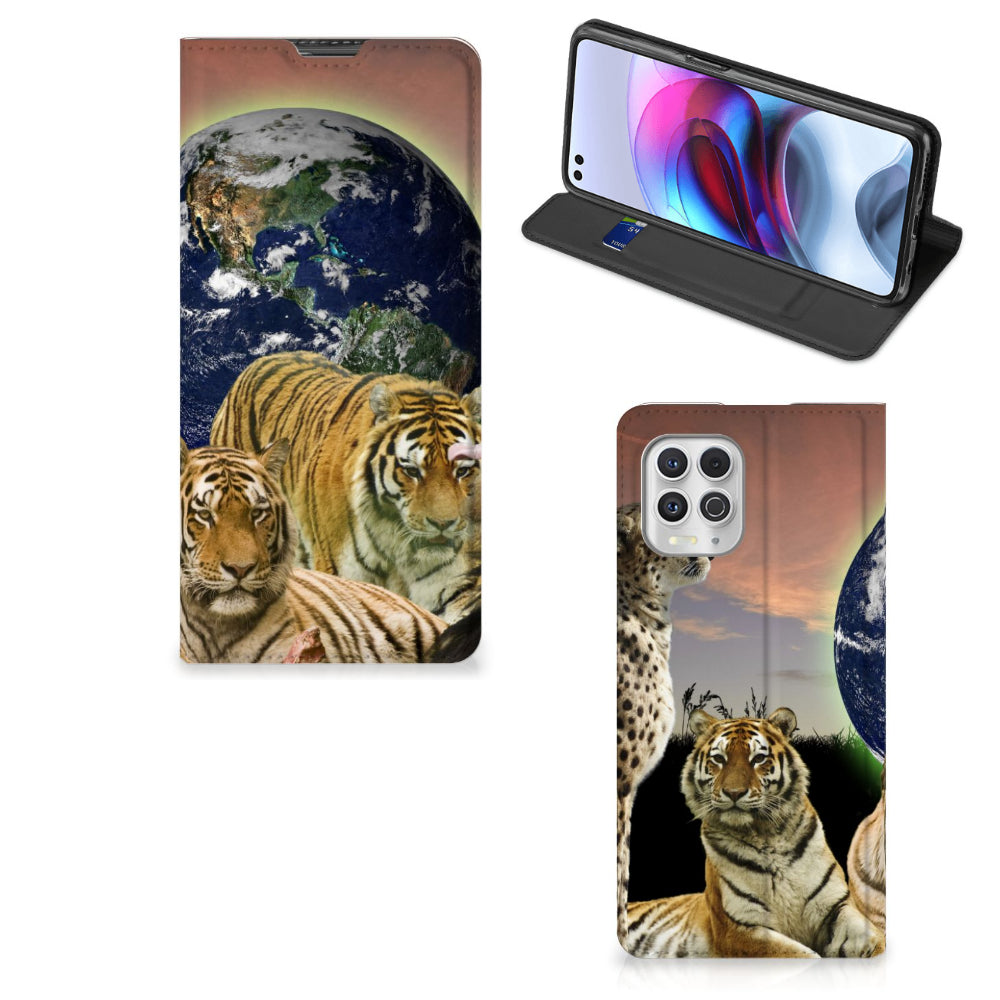 Motorola Moto G100 Hoesje maken Roofdieren