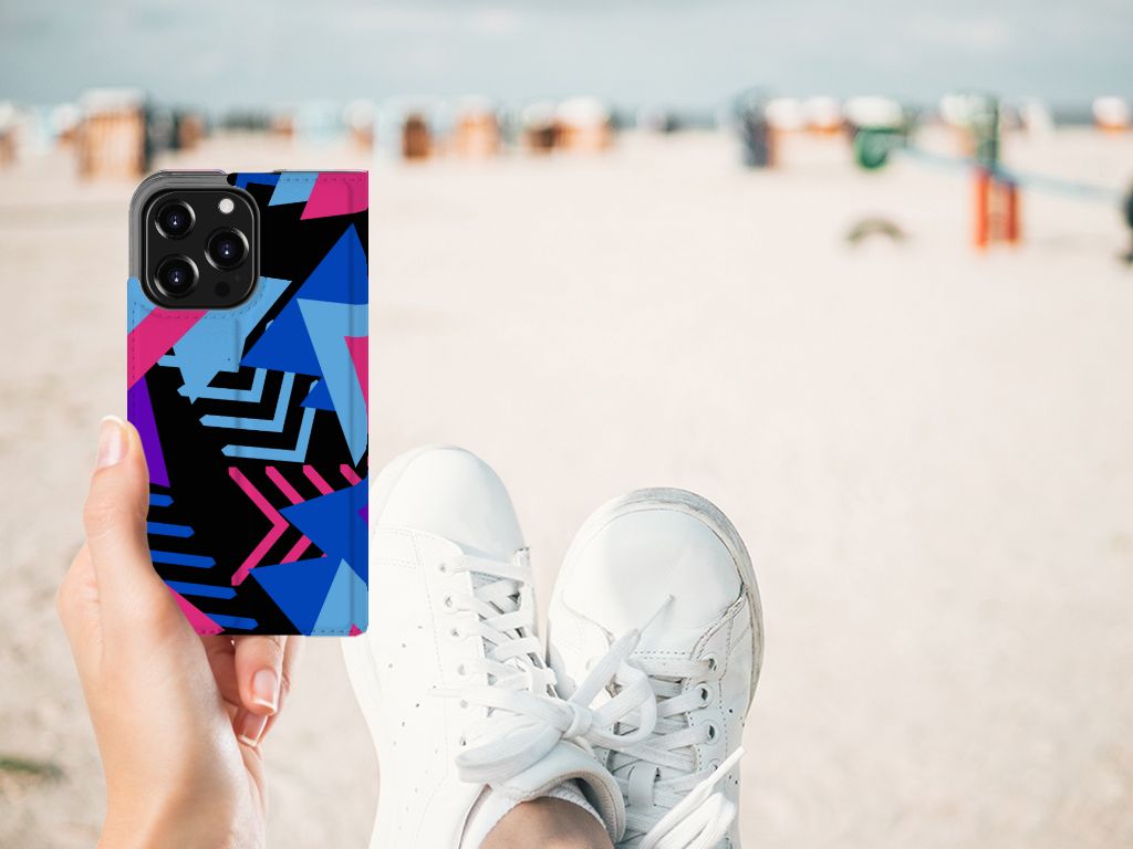 iPhone 13 Pro Stand Case Funky Triangle - B2C Telecom