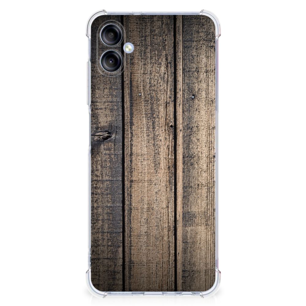 Samsung Galaxy A05 Stevig Telefoonhoesje Steigerhout