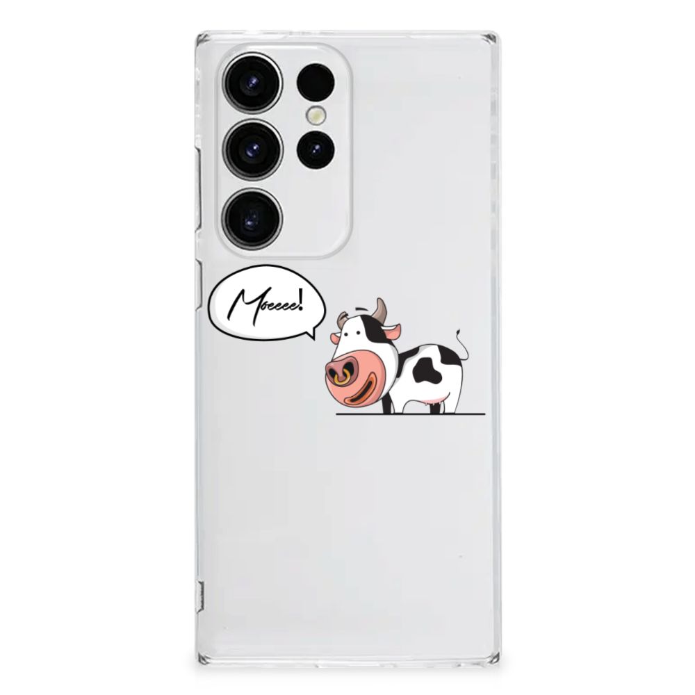 Samsung Galaxy S23 Ultra Telefoonhoesje met Naam Cheeky Cow