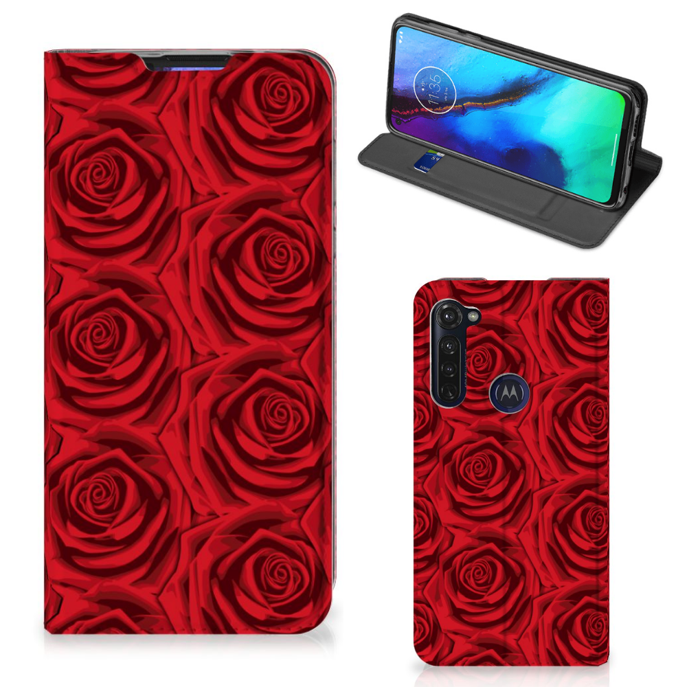 Motorola Moto G Pro Smart Cover Red Roses - B2C Telecom