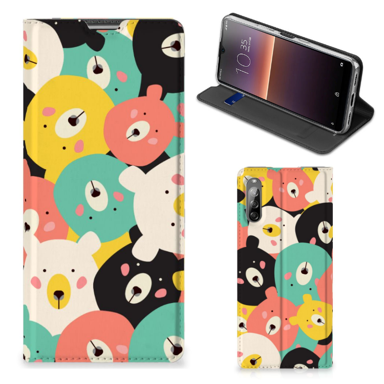 Sony Xperia L4 Magnet Case Bears - B2C Telecom