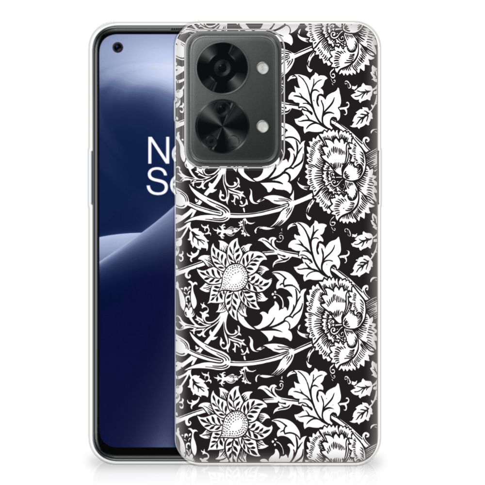 OnePlus Nord 2T TPU Case Black Flowers B2C Telecom