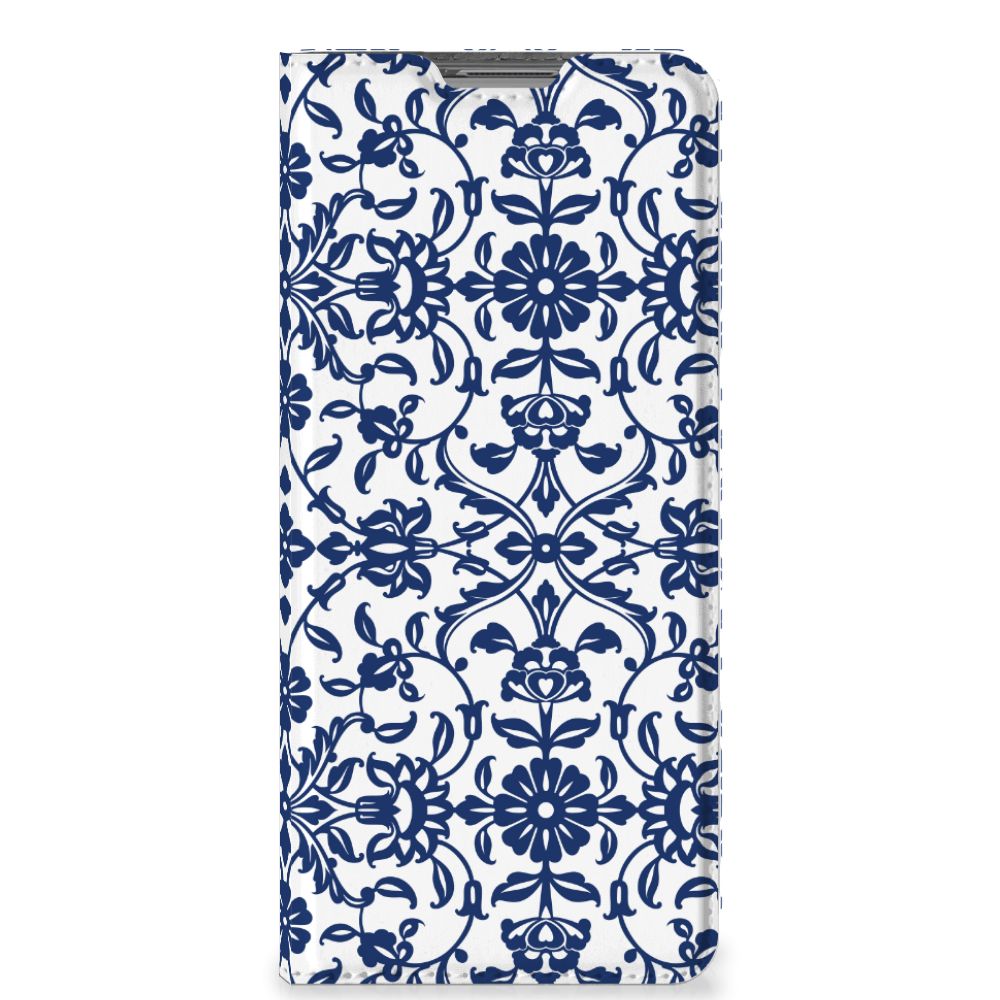 OPPO Find X5 Smart Cover Flower Blue - B2C Telecom