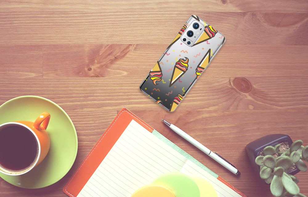 OnePlus 9 Pro Siliconen Case Icecream B2C Telecom